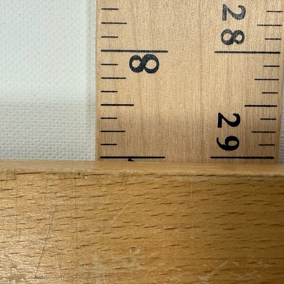 Vintage MCM Wooden Cutting Board Folk Art Dutch Girl Design 14"x7" Kitchen Decor - Picture 7 of 8